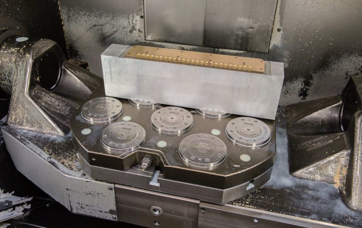 AMF零點定位系統(tǒng)用于模具裝夾